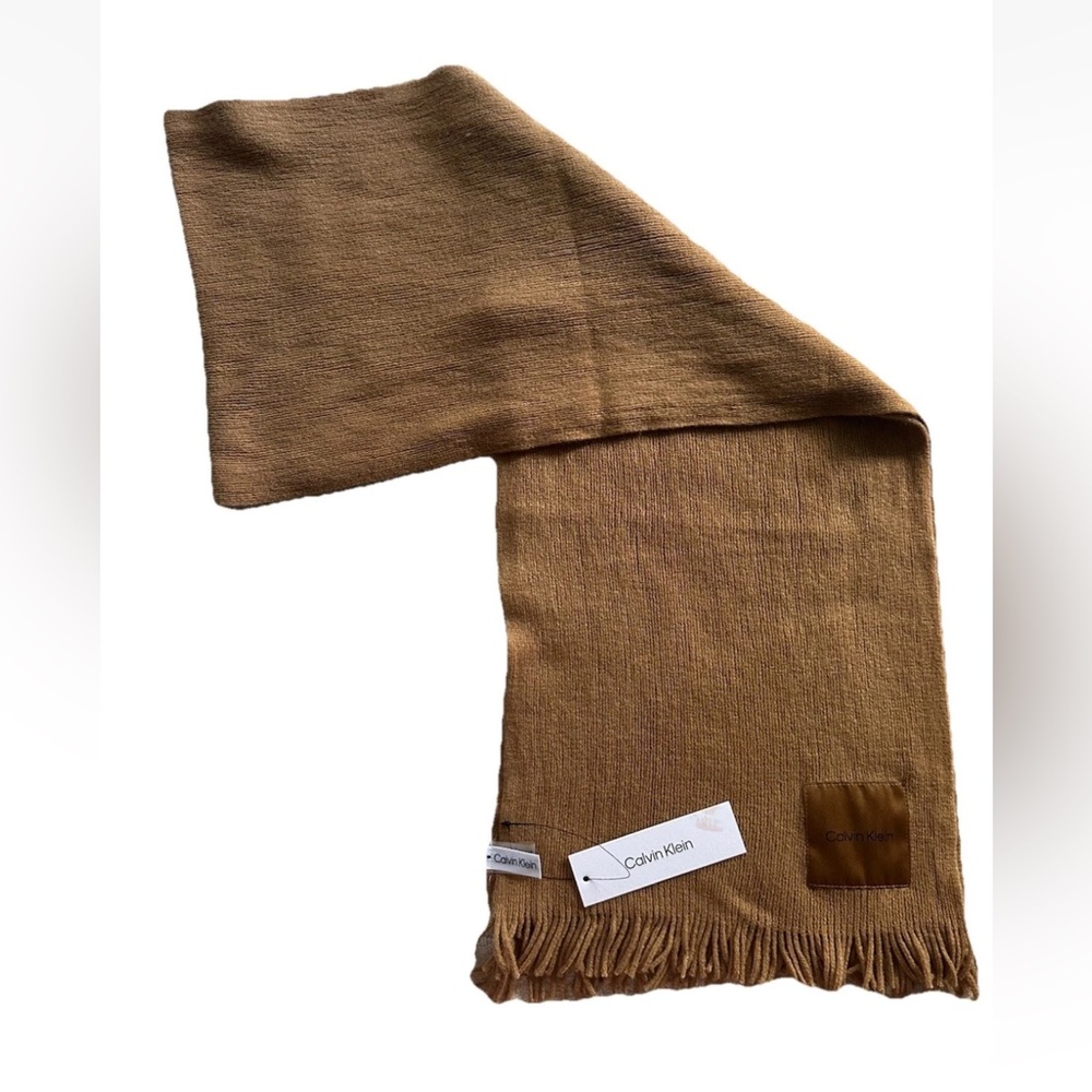 Calvin Klein Unisex 100% Acrylic Scarf Super Soft